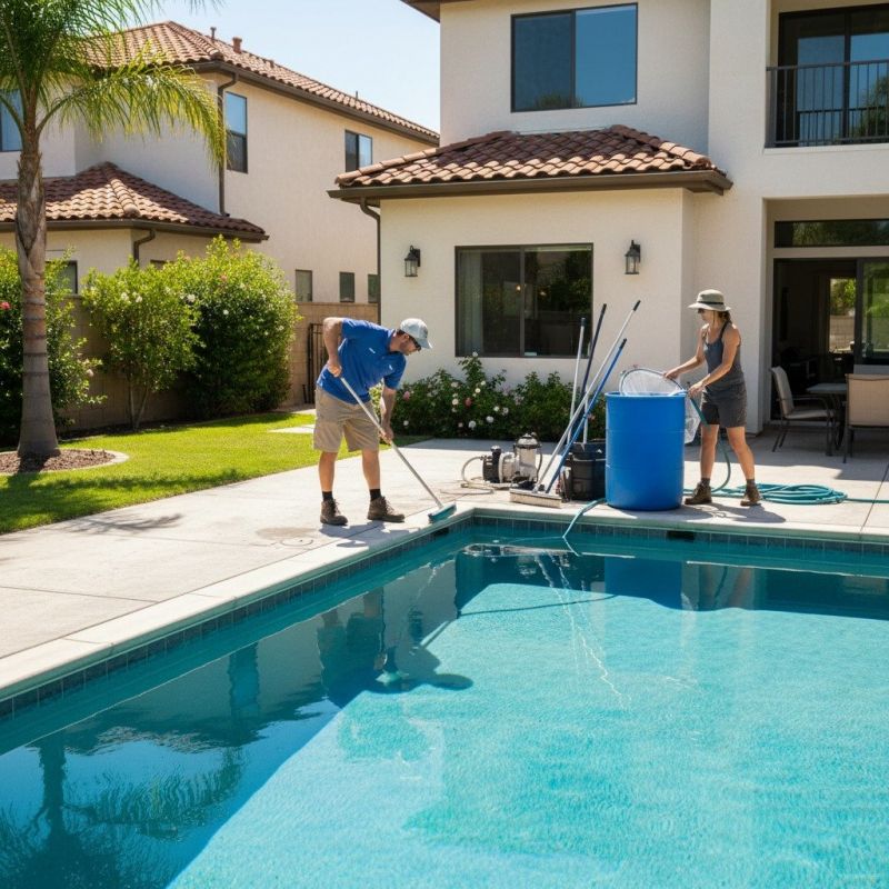 Above Ground Pool Cleaning