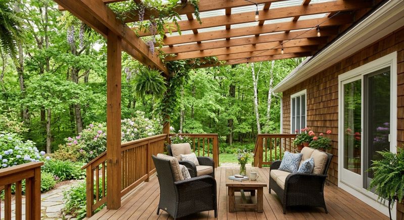 Covered Deck Installation in Manchester, NH