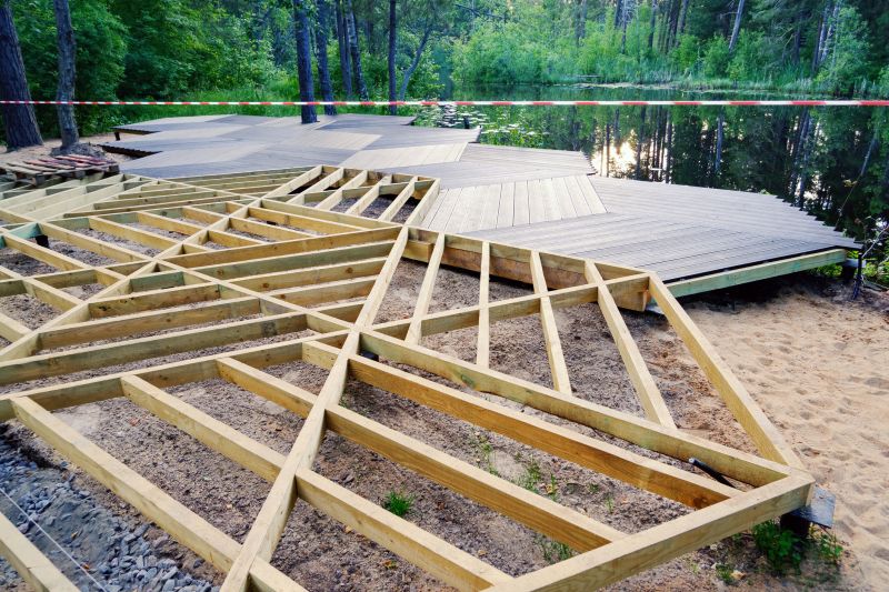 Floating Deck Installation in Manchester, NH