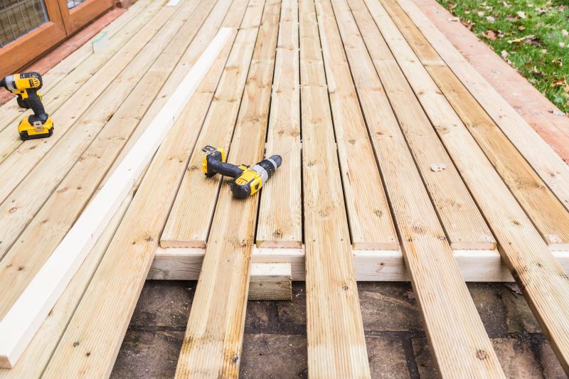 Front Deck Construction in Danbury, CT