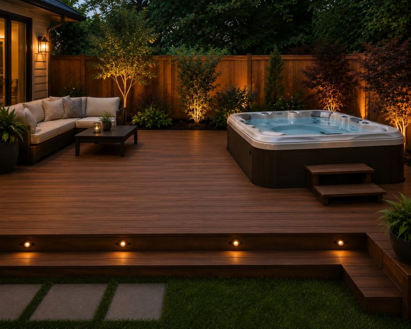 Hot Tub Deck Construction in Nashua, NH