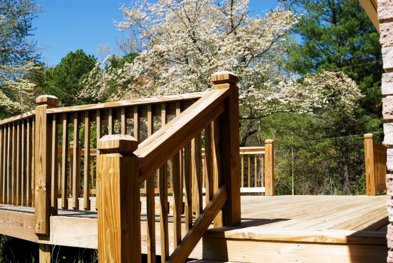 Pine Deck Installation in Greenwich, CT