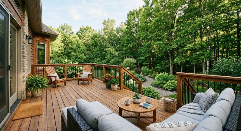 Pine Deck Installation in West Hartford, CT
