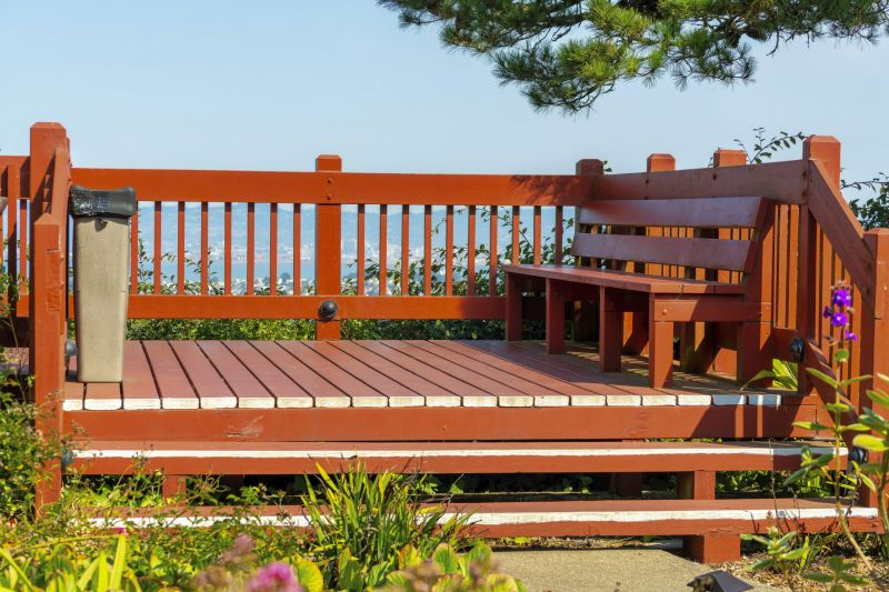 Redwood Deck Installation in Danbury, CT