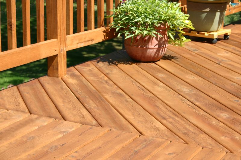 Redwood Deck Installation in West Hartford, CT