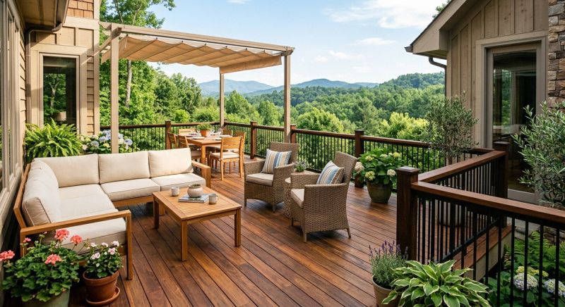 Wooden Veranda Construction in Greenwich, CT