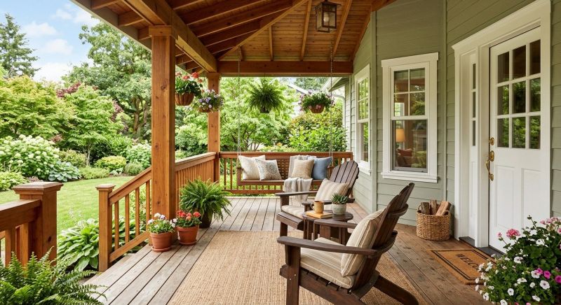 Wood Porch Construction in Nashua, NH